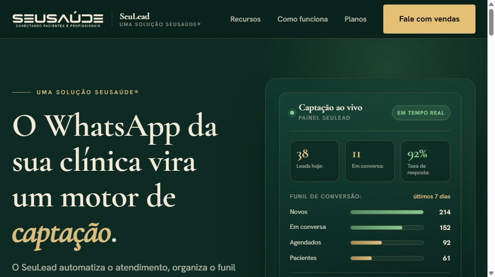 SeuLead - Captação e atendimento no WhatsApp