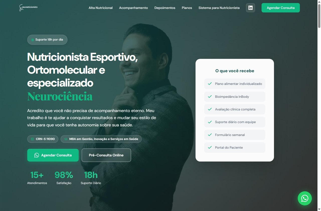 Site SeuNutricionista